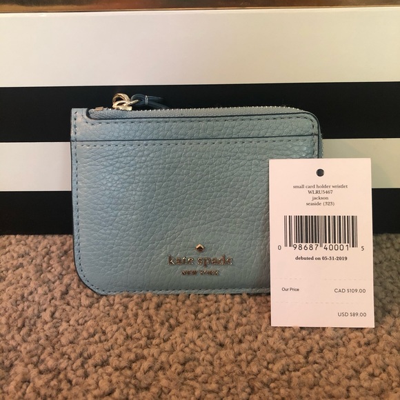 jackson small card holder wristlet